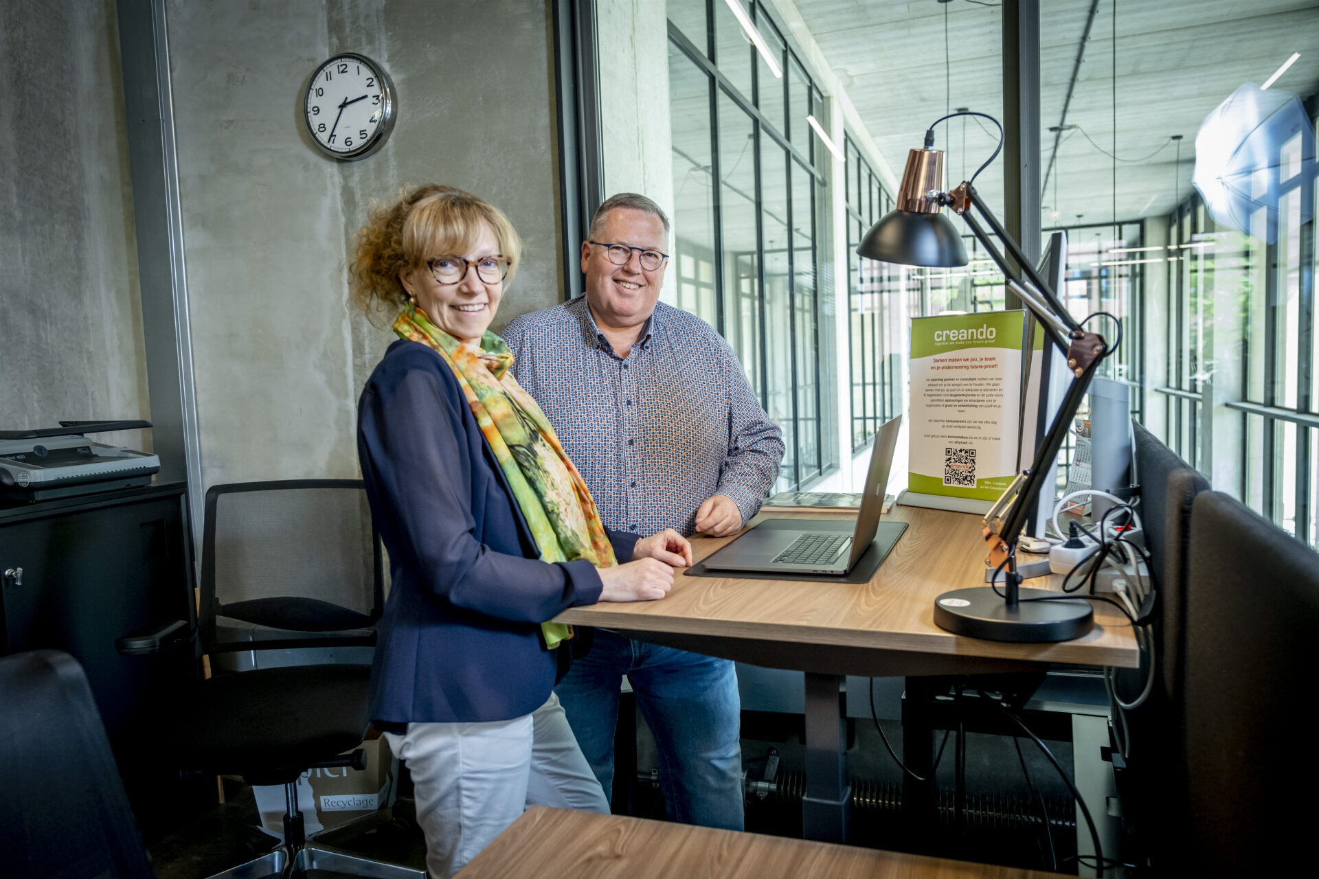 Liesbeth en Wim van Creando sloegen de handen in elkaar